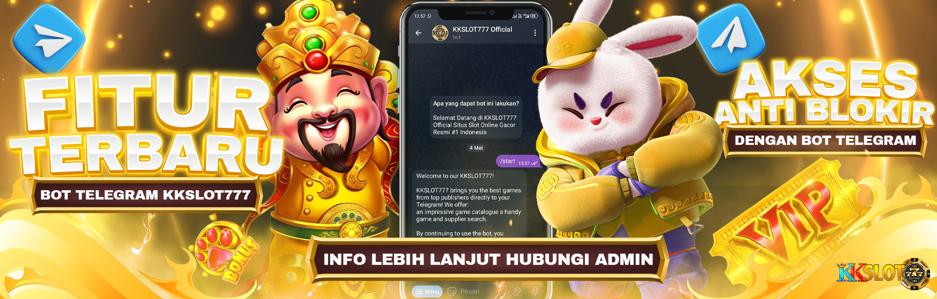 KKSLOT777 TELEGRAM
